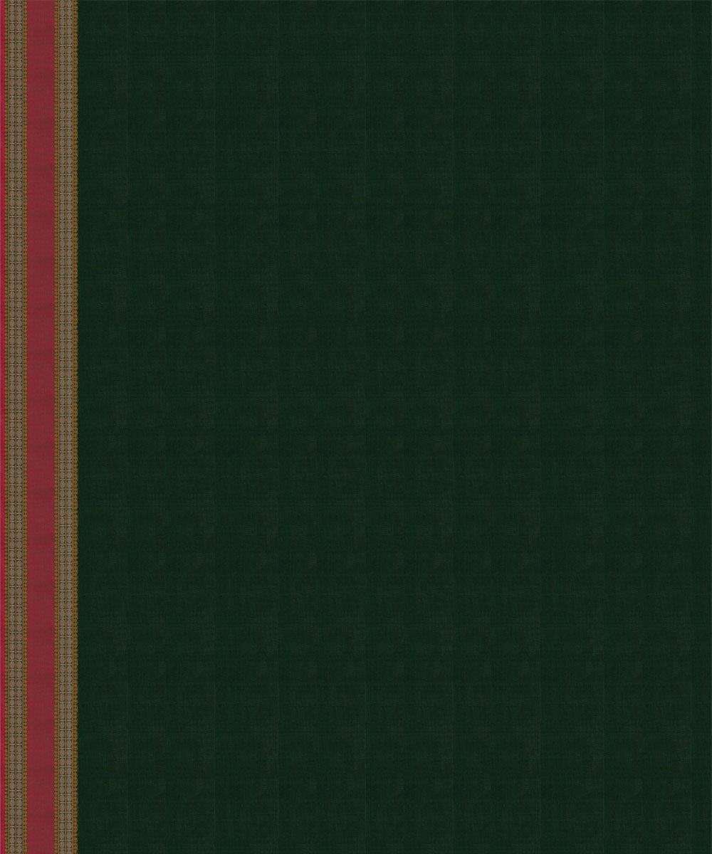 Pink green handloom kajivaram cotton saree