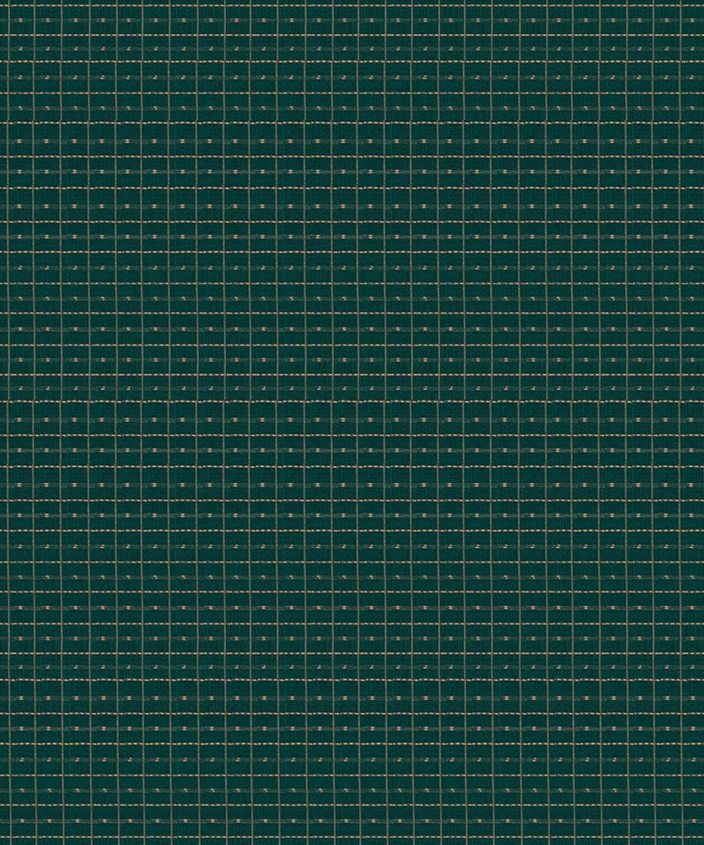 Teal green grey cotton handloom kajivaram saree