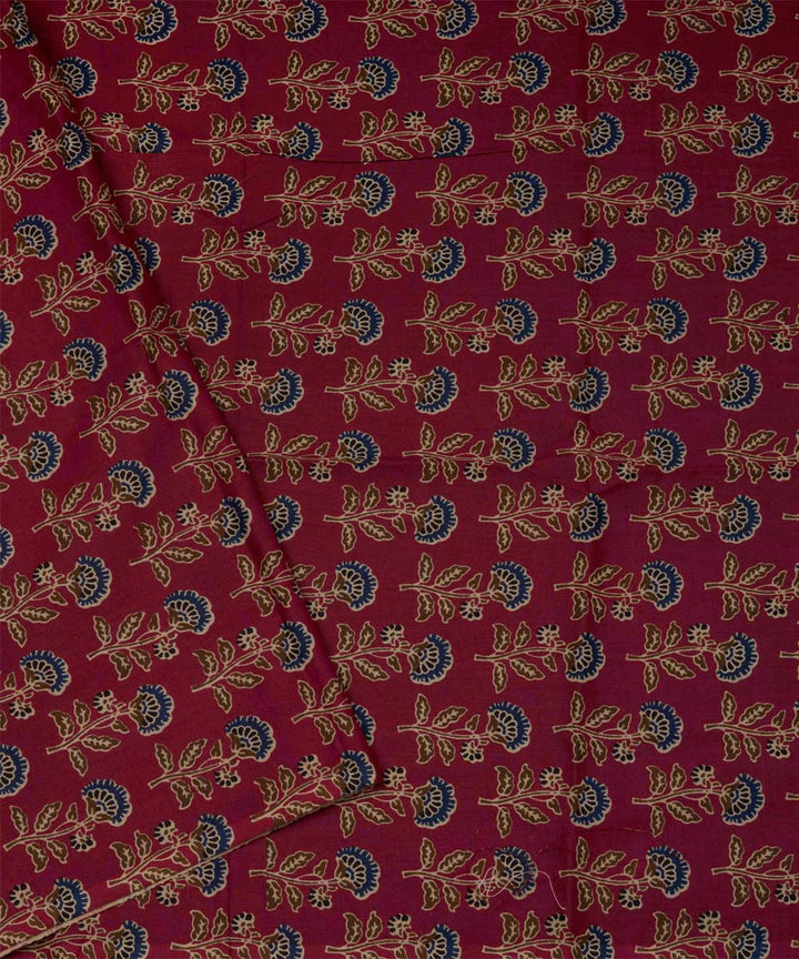 Brown mustard cotton handloom chettinad saree