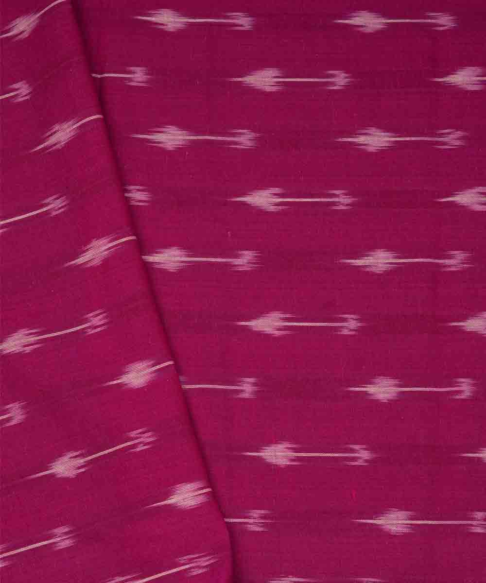 Navy blue violet cotton handloom chettinad saree