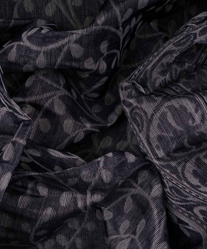 Grey handloom south cotton saree