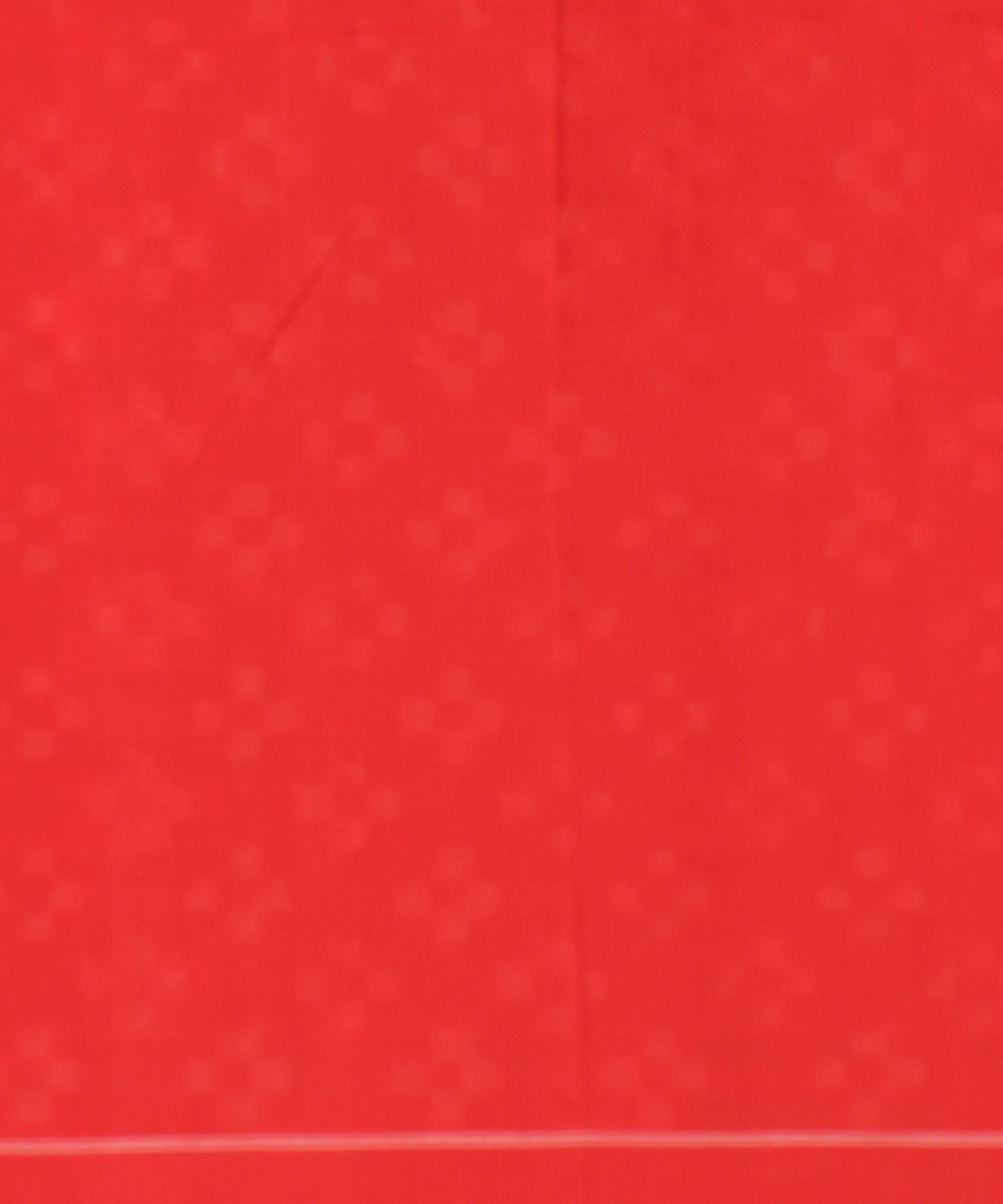 Navy blue red teliarumal cotton handwoven pochampally ikat saree