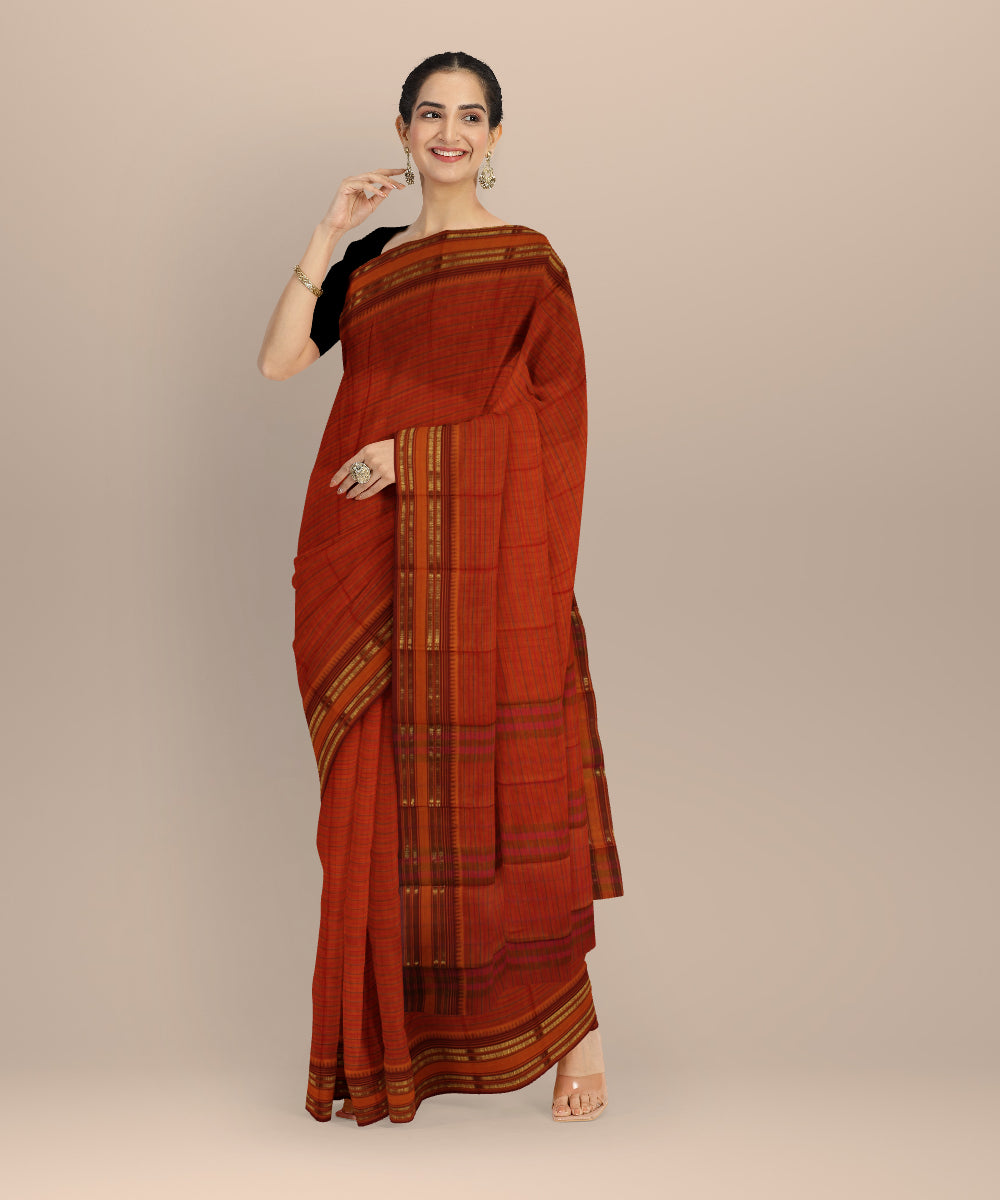 Multicolor handloom narayanapet saree