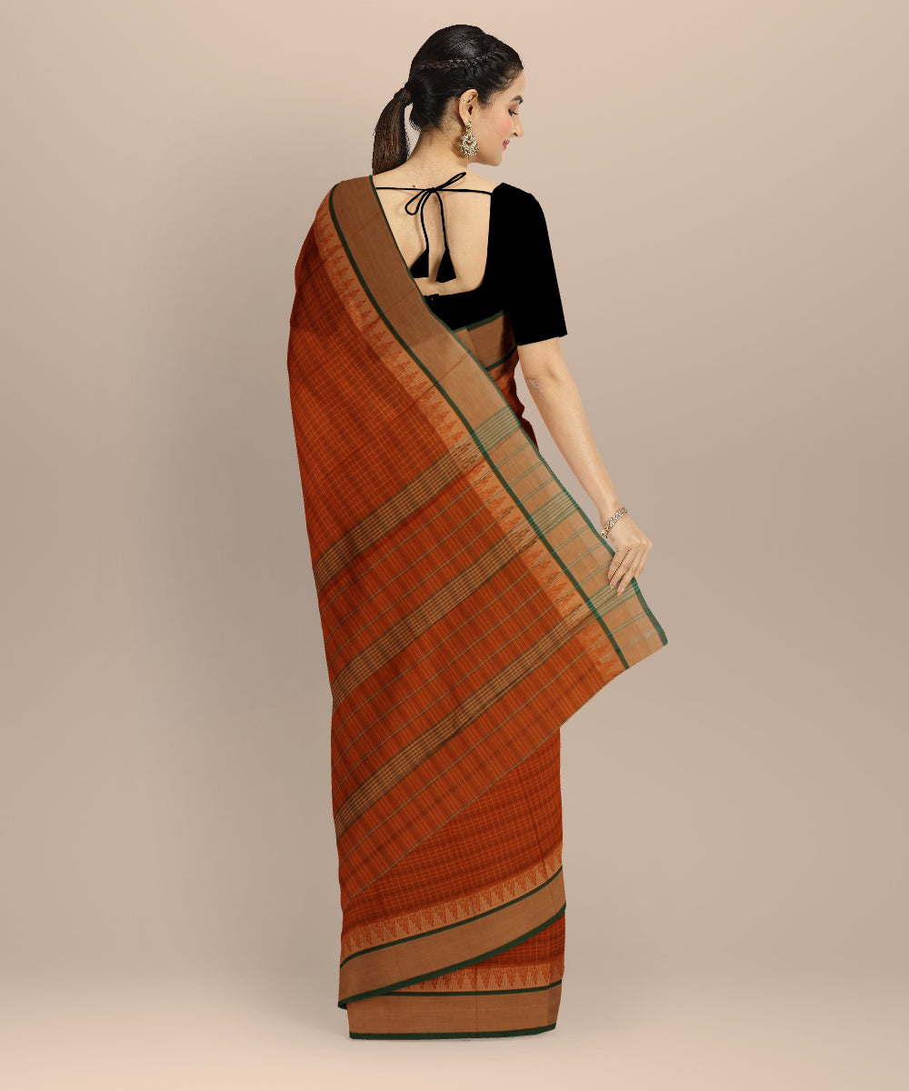 Multicolor handloom narayanapet cotton saree