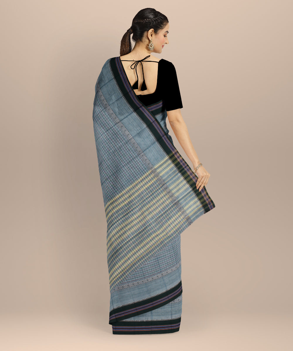 Multicolor cotton handloom narayanapet saree