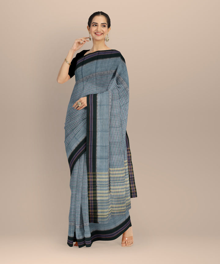 Multicolor cotton handloom narayanapet saree