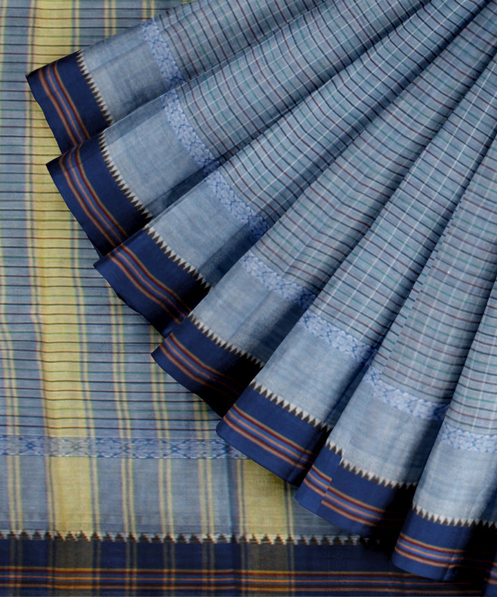 Multicolor handloom cotton narayanapet saree