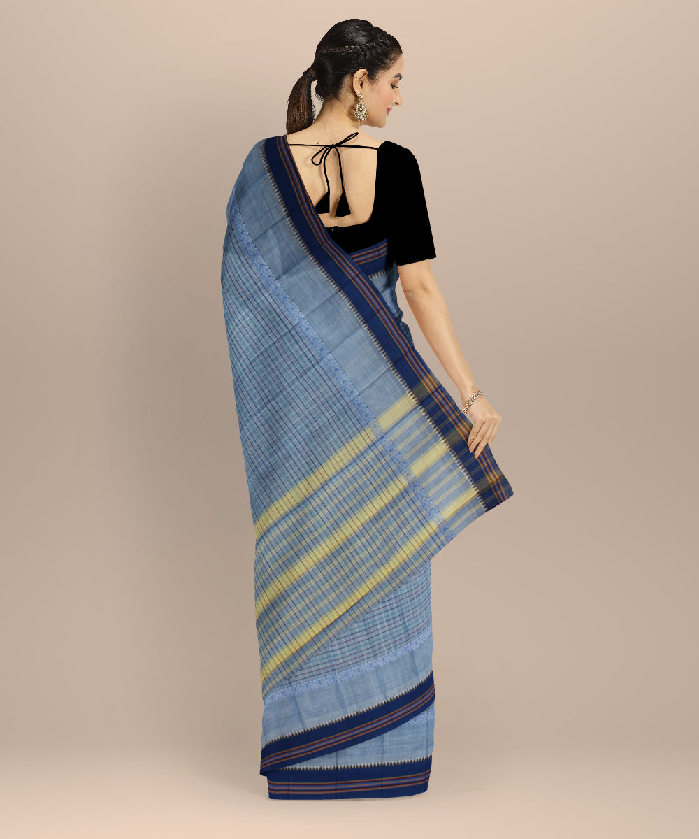 Multicolor handloom cotton narayanapet saree
