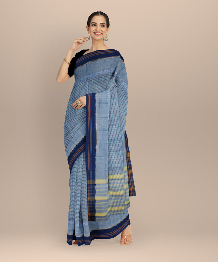 Multicolor handloom cotton narayanapet saree