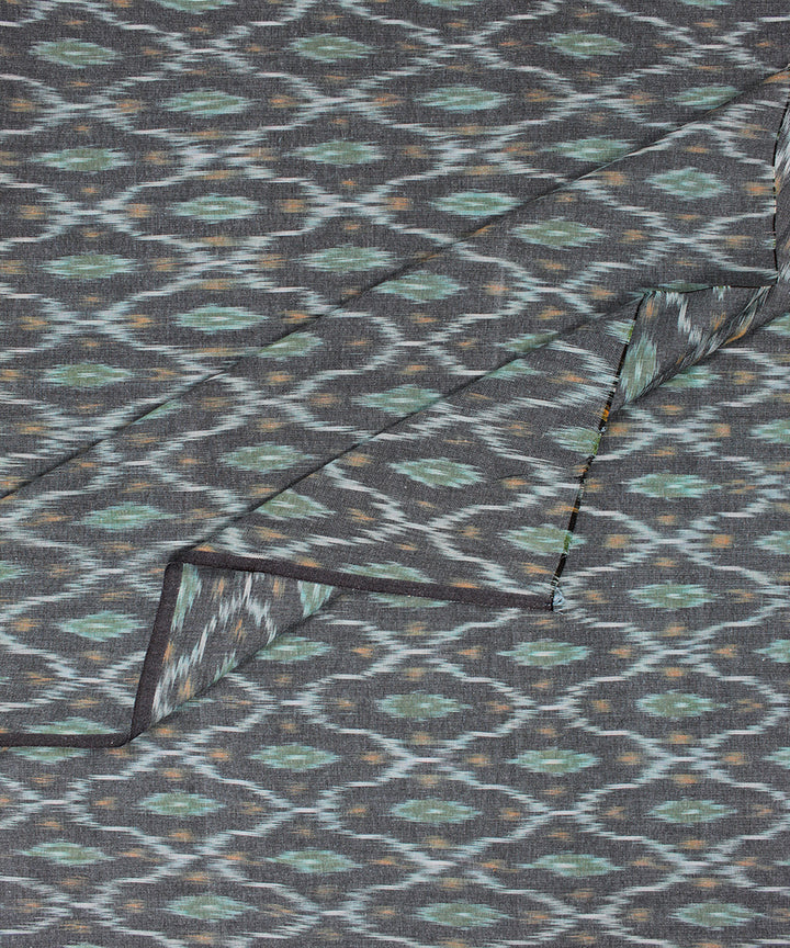 Handloom multicolor pochampally ikat cotton fabric