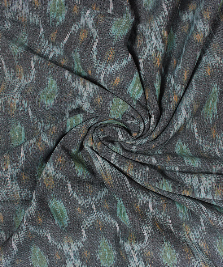 Handloom multicolor pochampally ikat cotton fabric