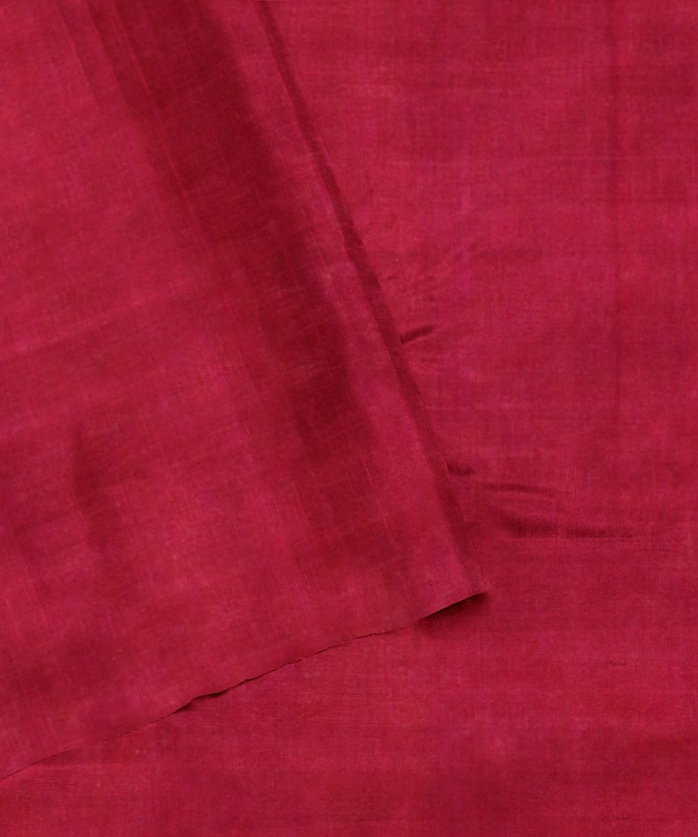 Pink offwhite yellow cotton handwoven assam saree