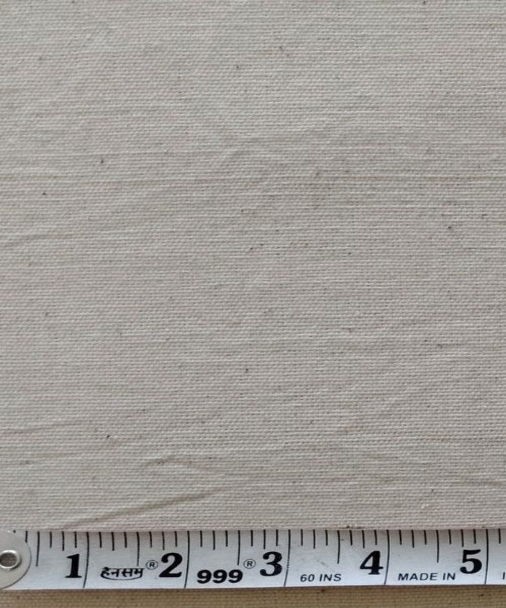 Offwhite kala cotton handwoven fabric