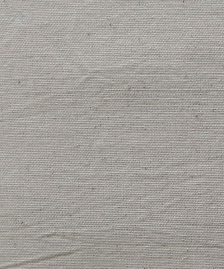 Offwhite kala cotton handwoven fabric