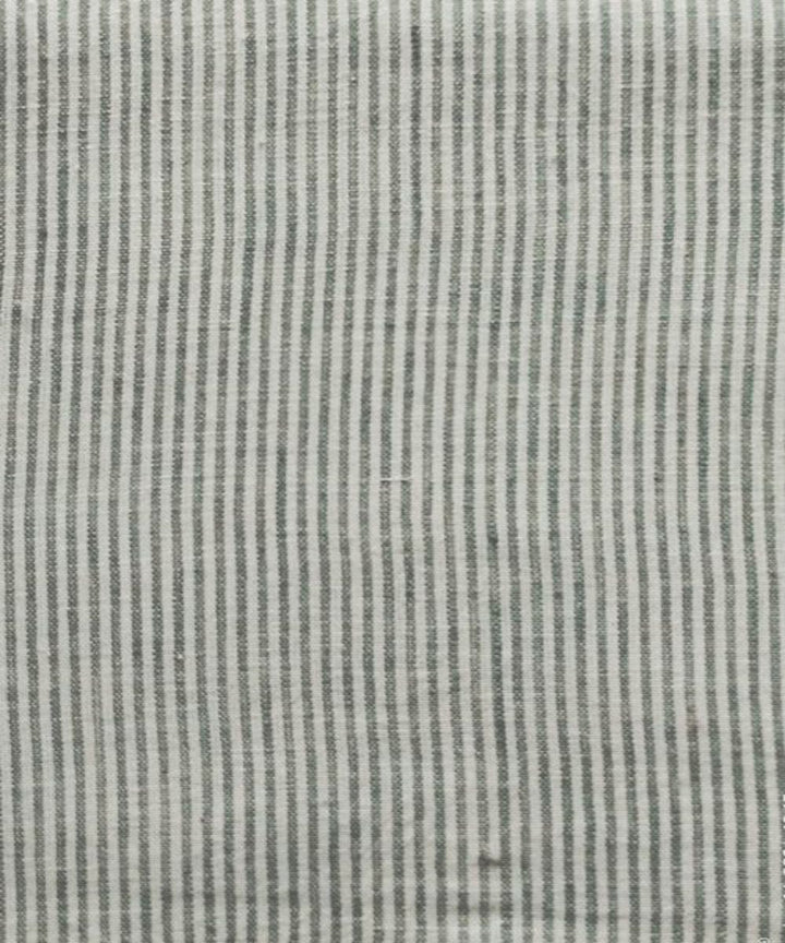 Green kala cotton handwoven fabric