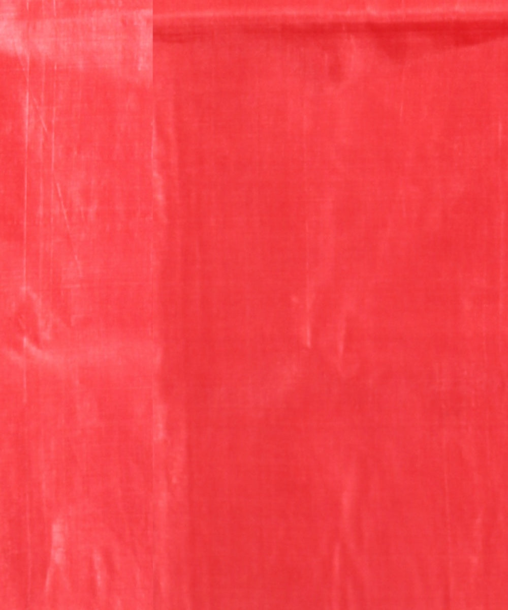 Peach tussar silk handwoven chhattisgarh saree