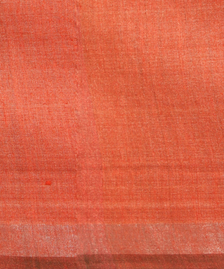 Black gold zari chhattisgarh tussar silk handloom saree