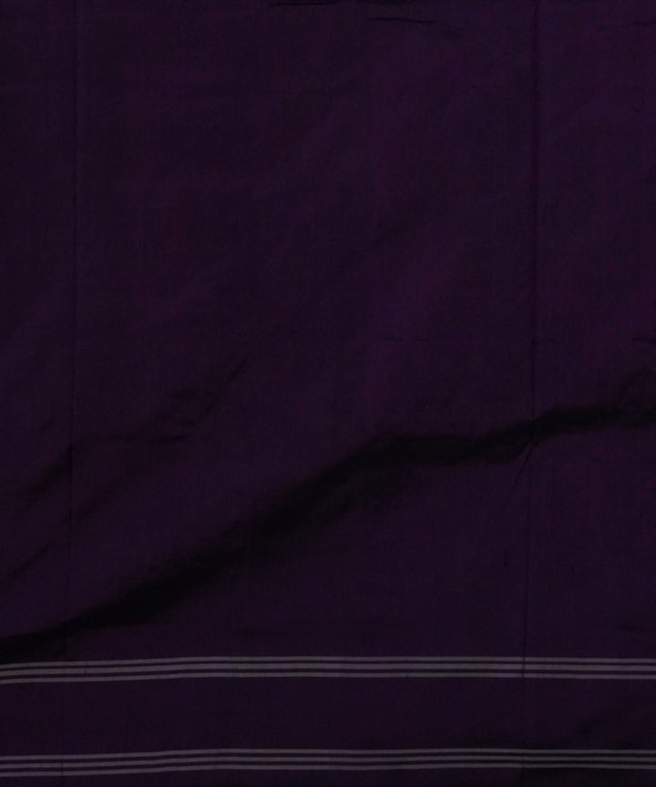 Dark green handloom pochampally ikat silk saree
