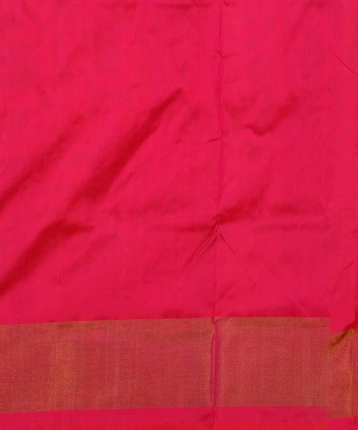 Red handloom pochampally silk ikat saree