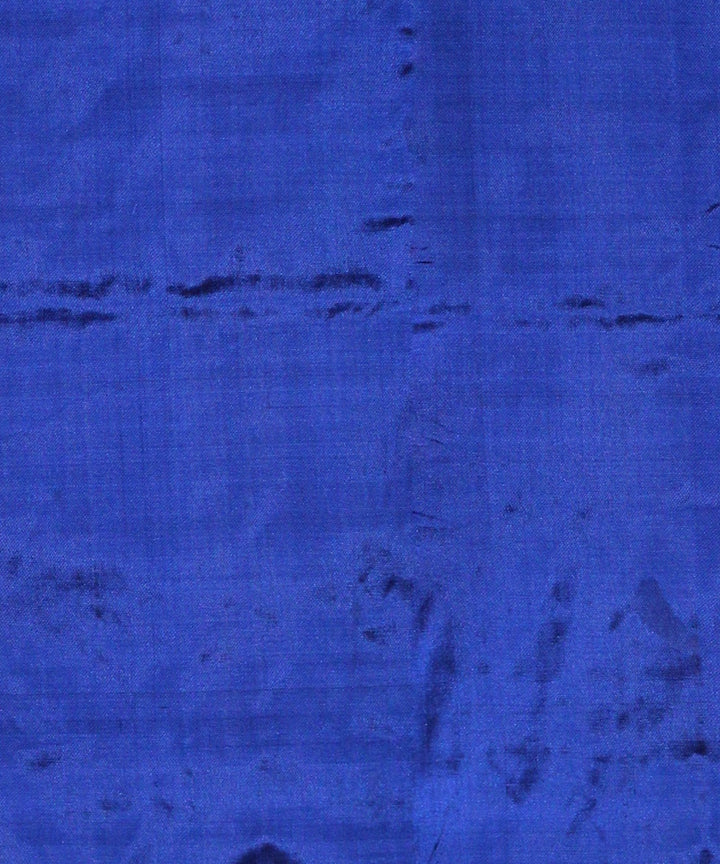 Multicolor blue silk handloom pochampalli ikkat saree