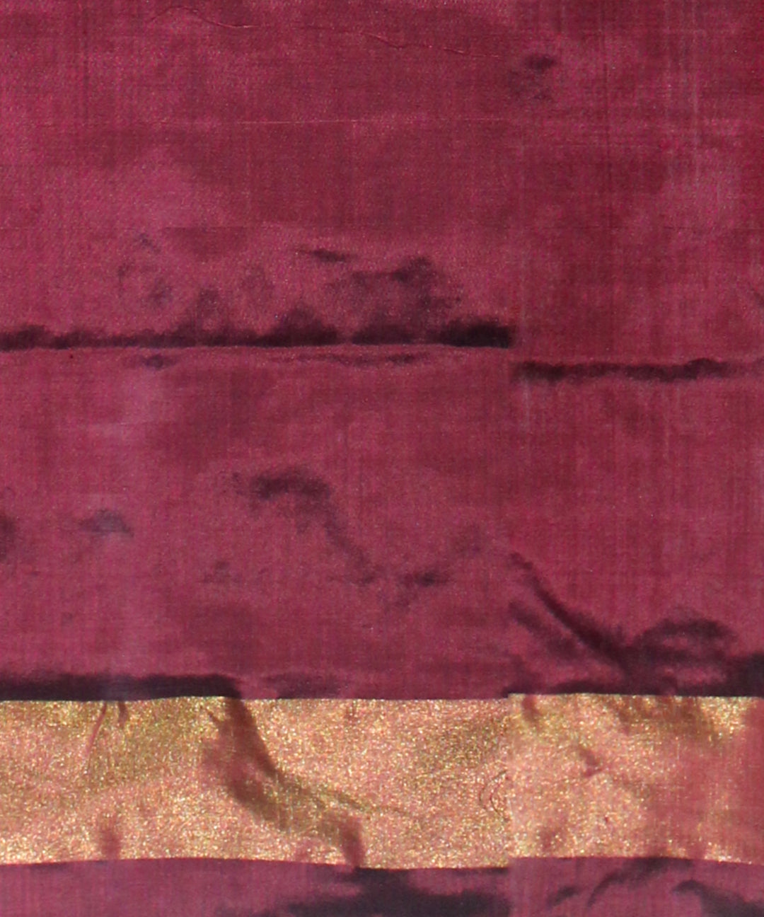 Brown white silk handloom pochampalli ikkat saree