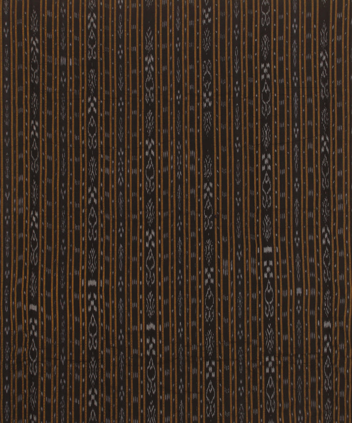 Black grey cotton handloom sambalpuri dress material