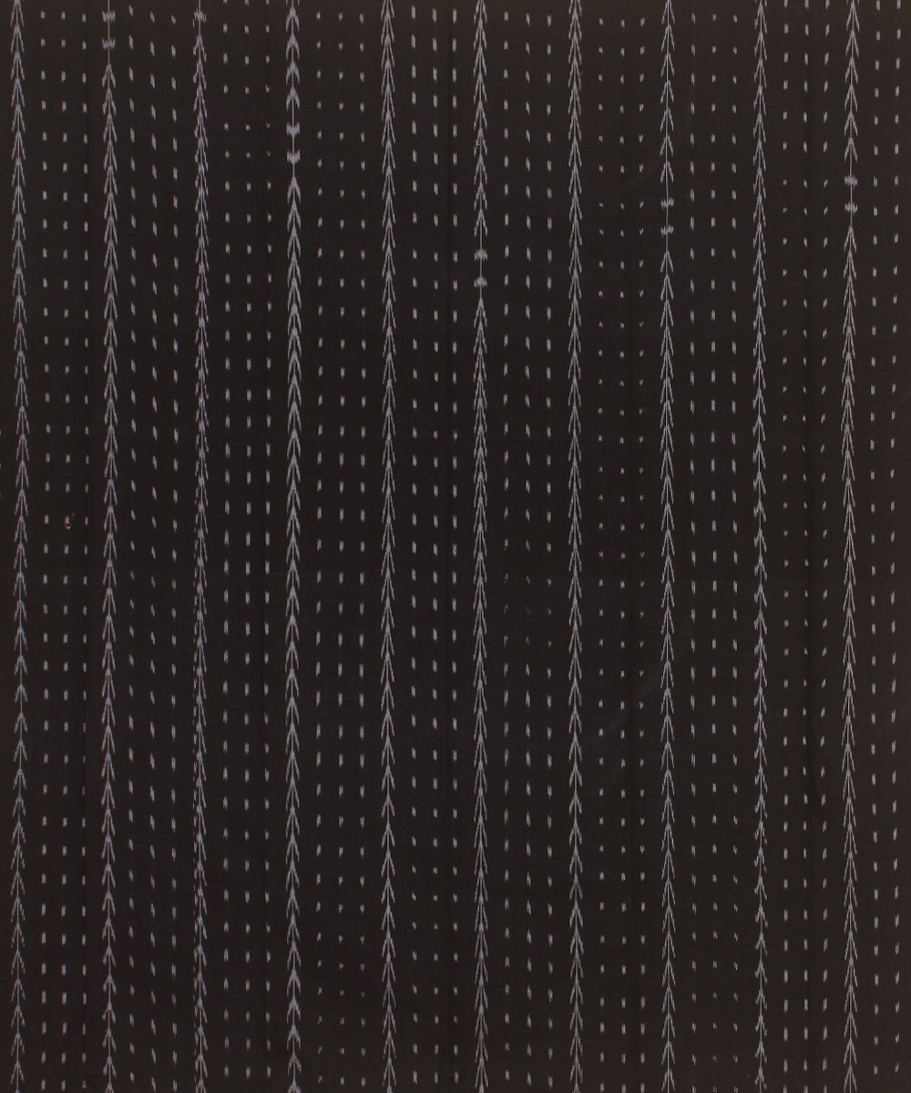 Black pink handwoven cotton sambalpuri dress material