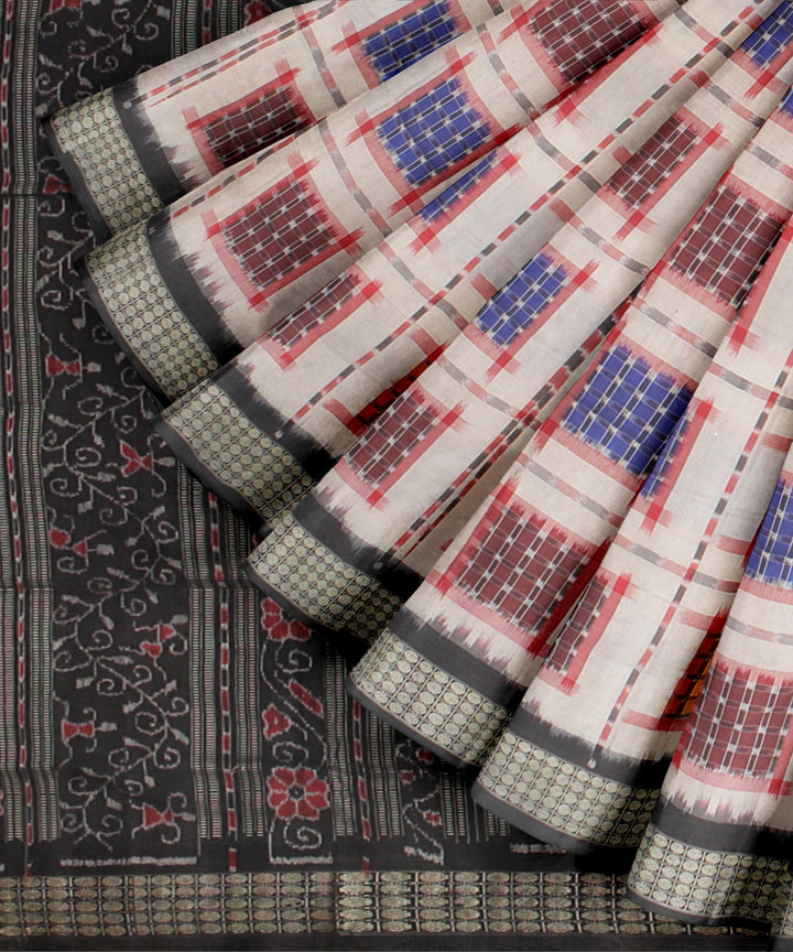Multicolor ashwini handloom sambalpuri silk saree