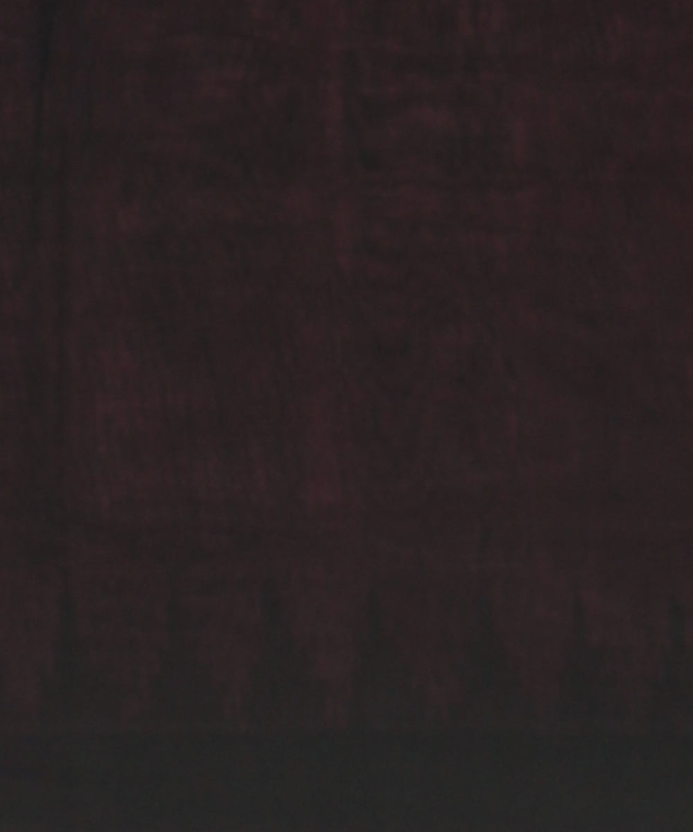 Pink black handloom cotton sambalpuri saree