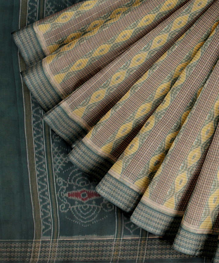 Multicolor handloom cotton sambalpuri saree