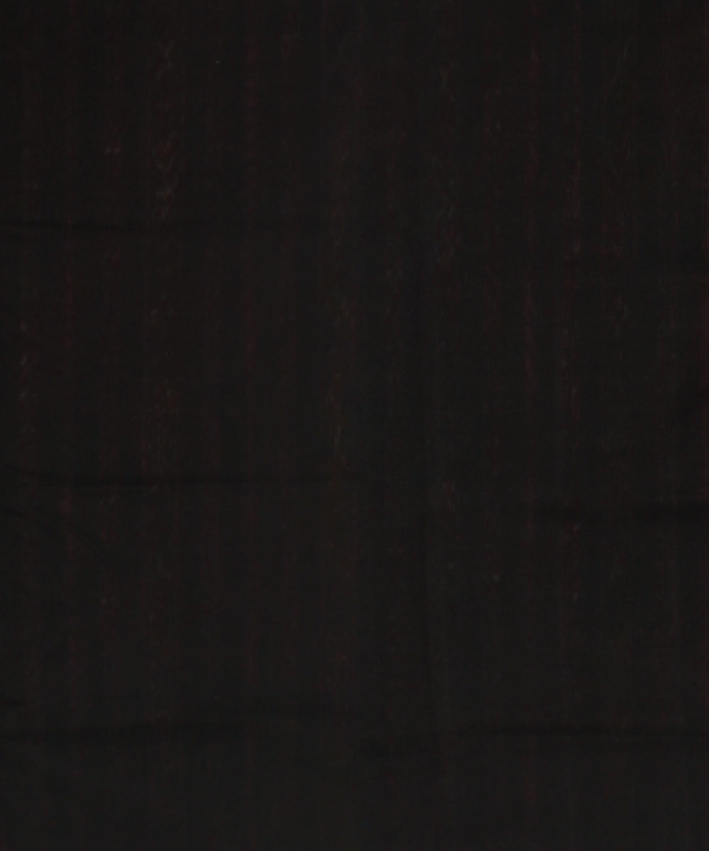 Pink black cotton handloom sambalpuri saree
