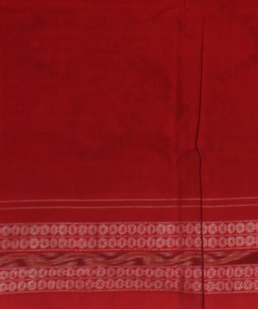 Multicolor cotton handwoven sambalpuri saree