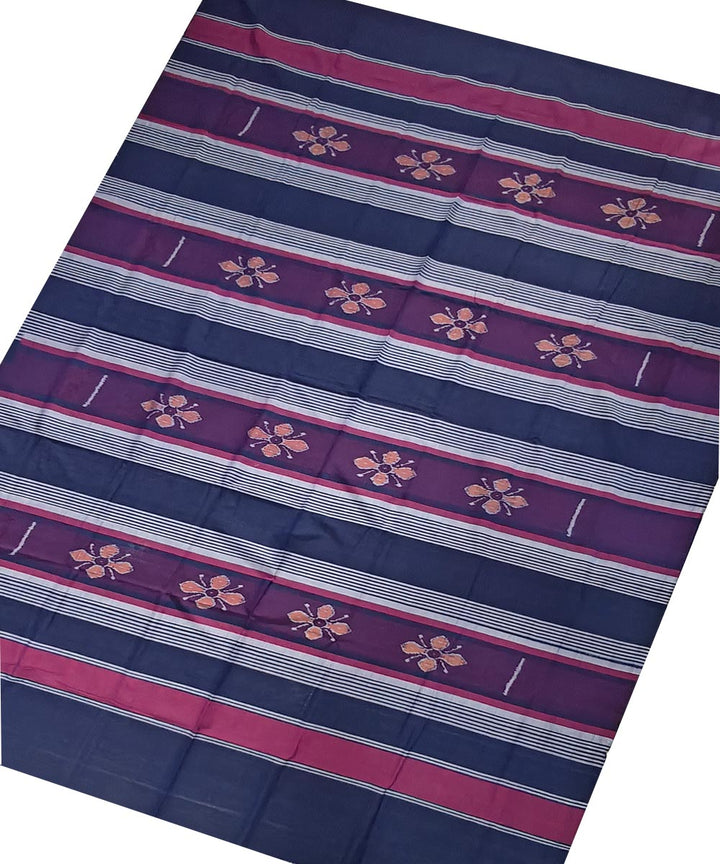 Multicolor handwoven sambalpuri cotton bedsheet
