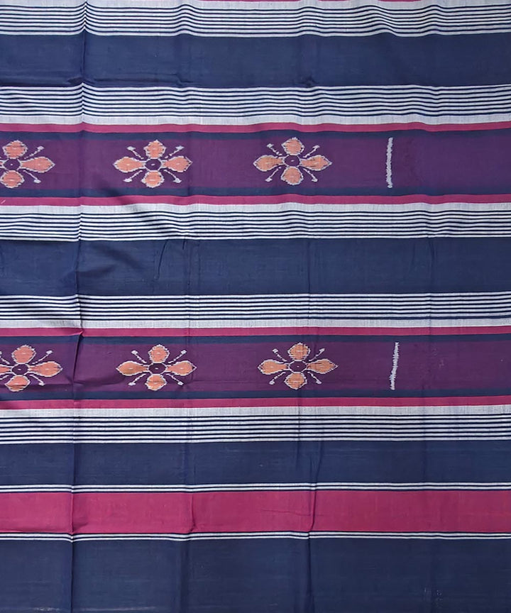 Multicolor handwoven sambalpuri cotton bedsheet