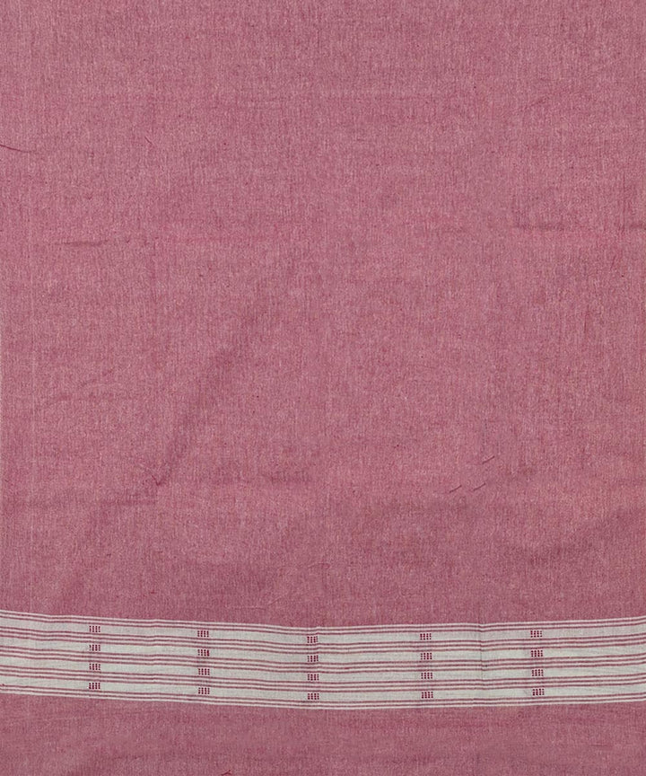 Purple peach handloom cotton sambalpuri dress material