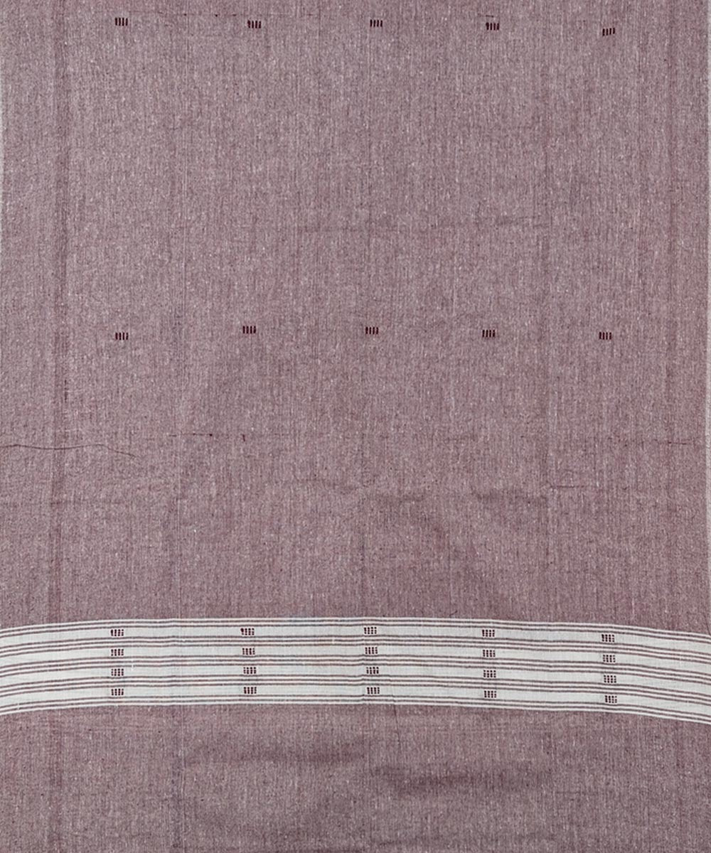 Red peach handloom cotton sambalpuri dress material