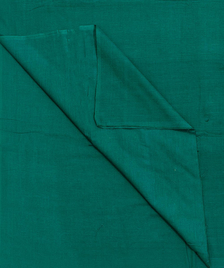 Cyan green handloom cotton sambalpuri fabric