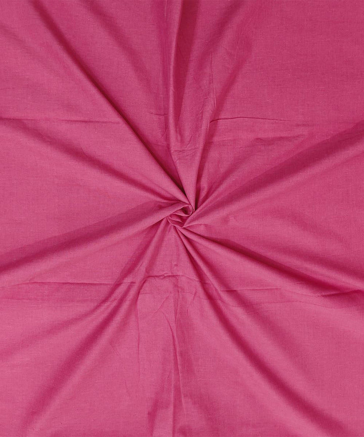 Pink handloom cotton sambalpuri fabric