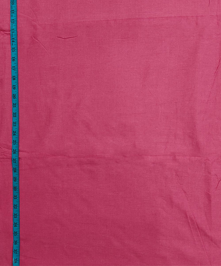 Pink handloom cotton sambalpuri fabric