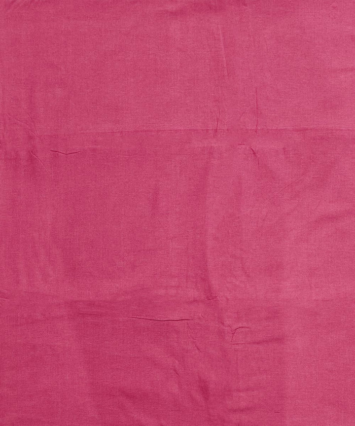 Pink handloom cotton sambalpuri fabric