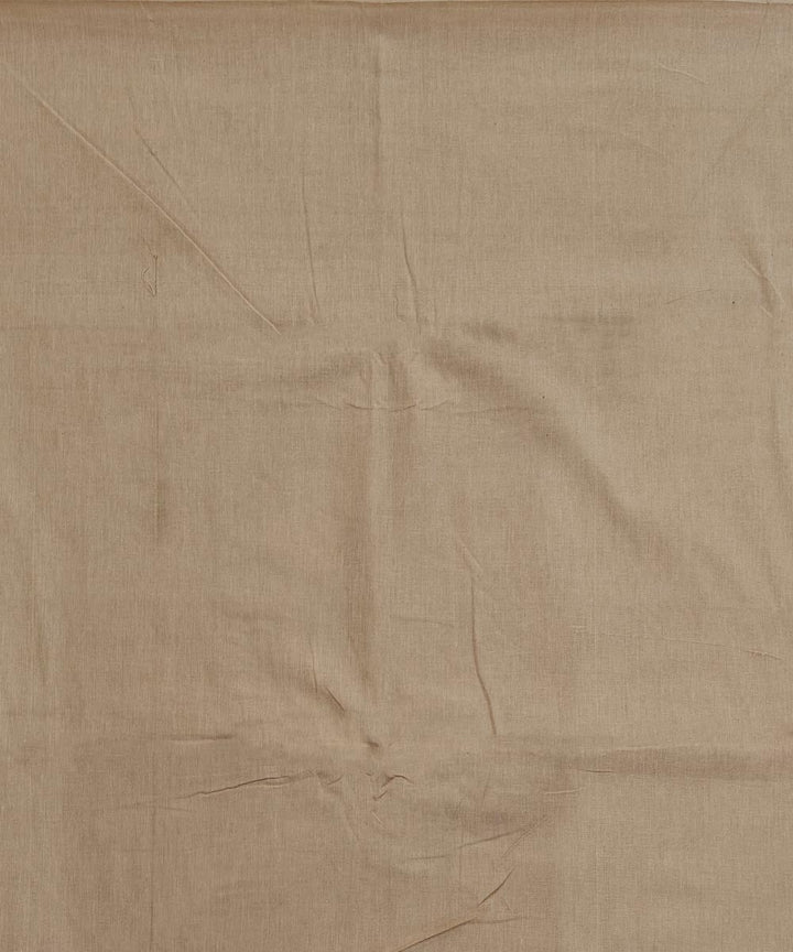 Beige handloom cotton sambalpuri fabric
