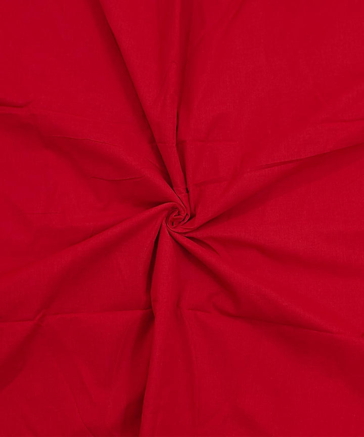 Red handloom cotton nuapatna fabric