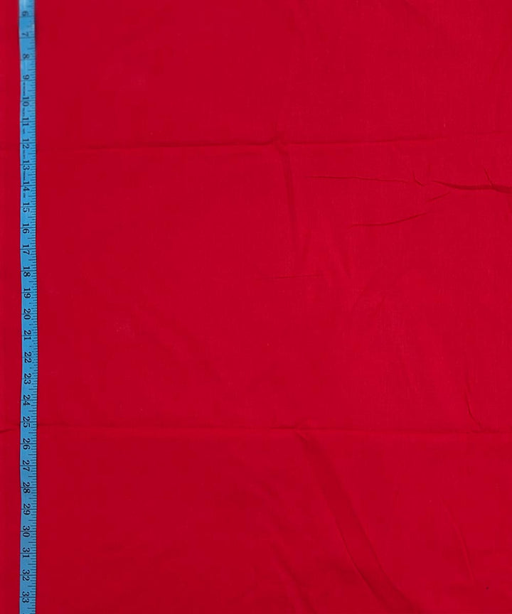 Red handloom cotton nuapatna fabric