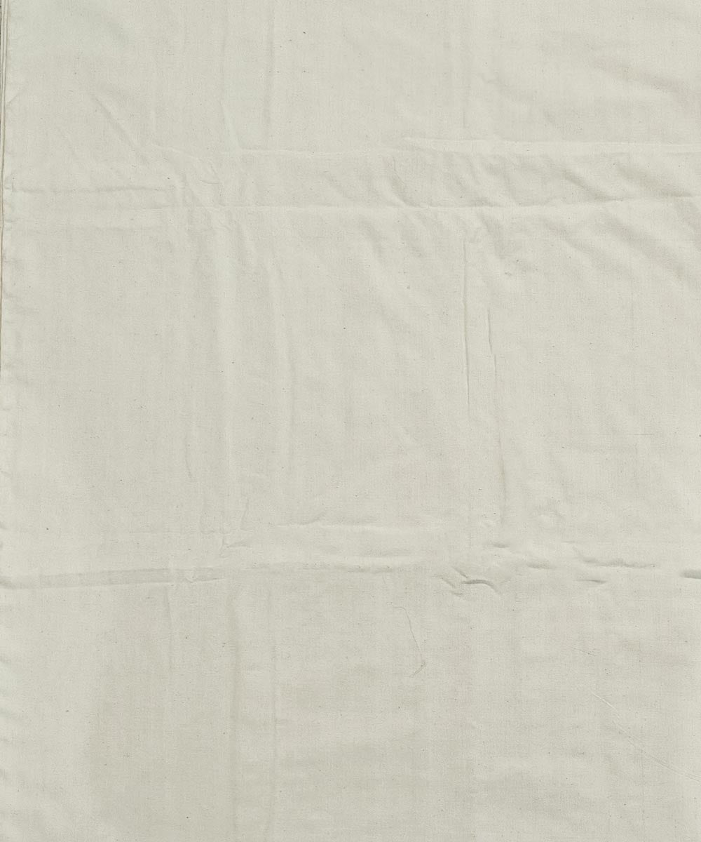 White handloom cotton sambalpuri fabric
