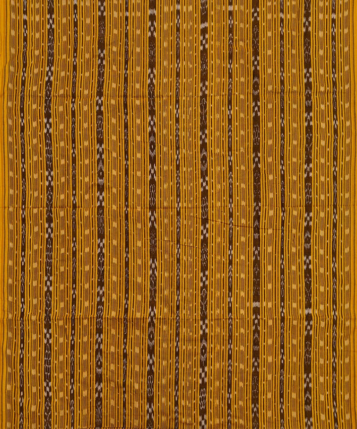 2.5m-yellow handwoven nuapatna cotton kurta material