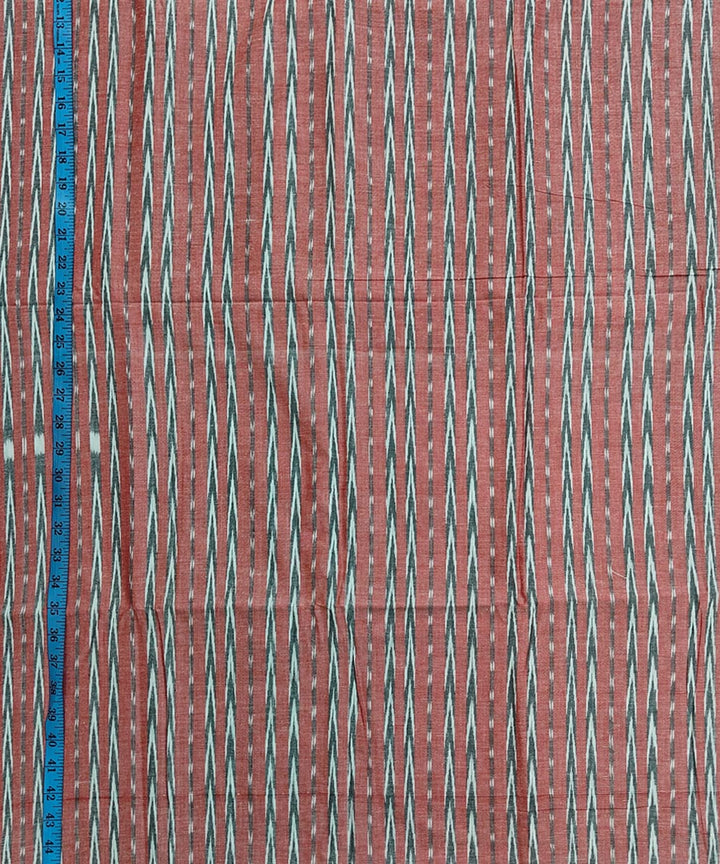 2.5m-red cotton handwoven nuapatna kurta material