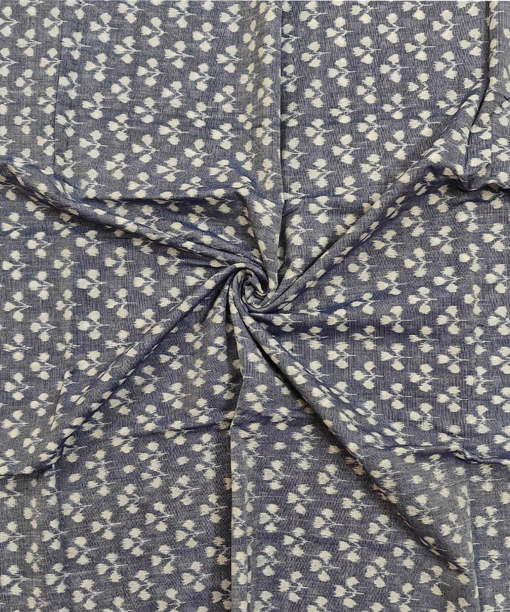 2.5m-grey handwoven cotton sambalpuri kurta material