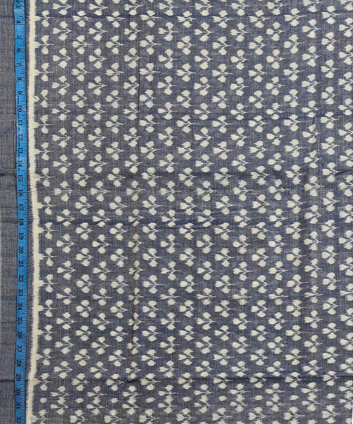 2.5m-grey handwoven cotton sambalpuri kurta material