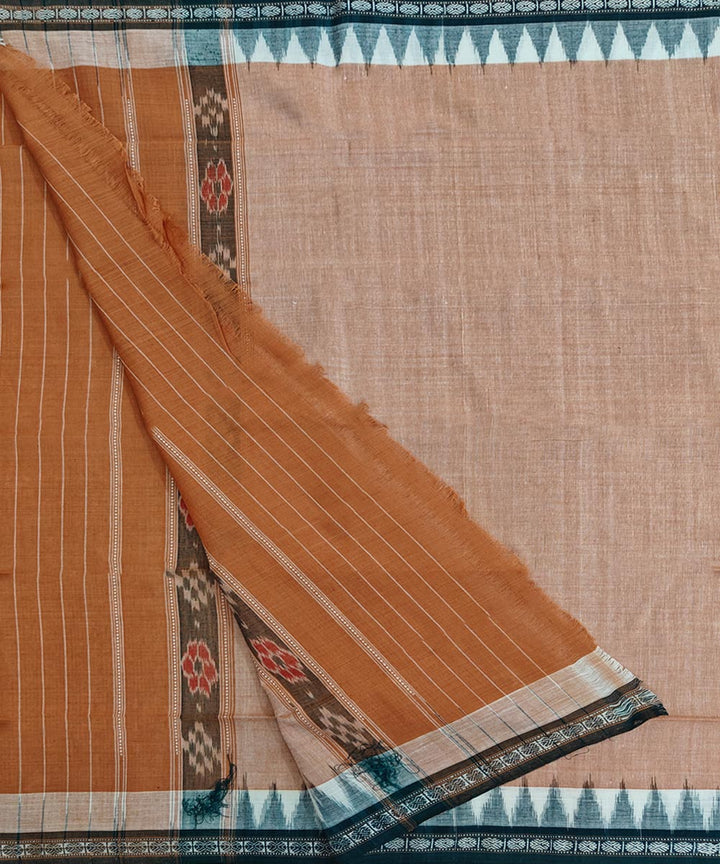 Beige  Handwoven Cotton Sambalpuri Towel