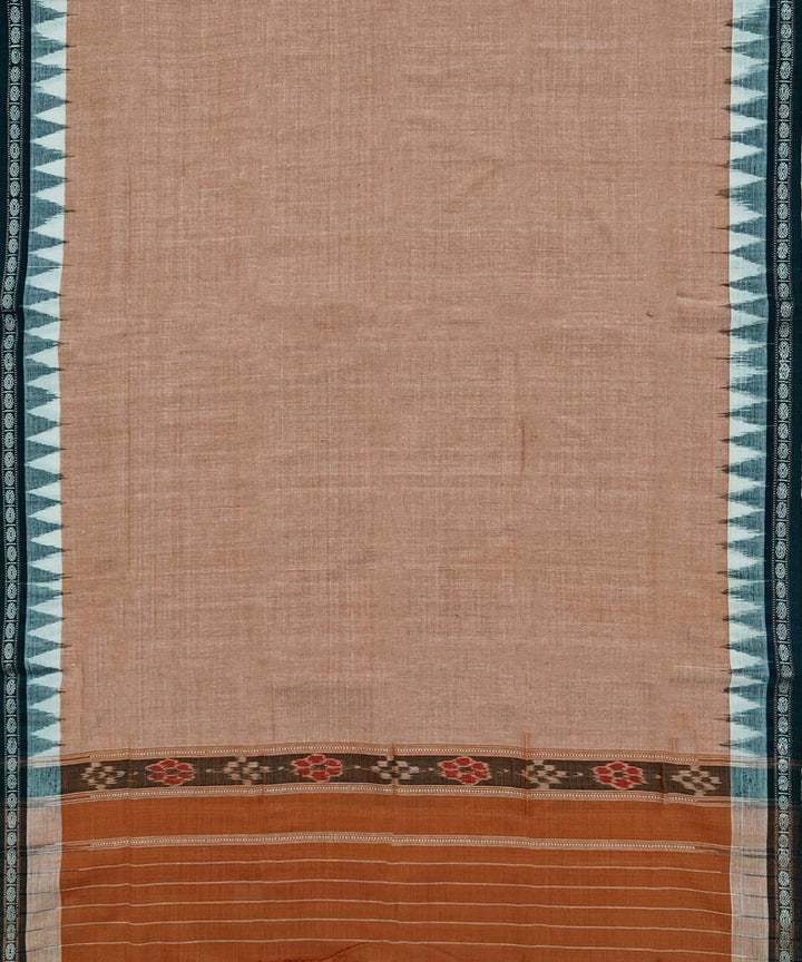 Beige  Handwoven Cotton Sambalpuri Towel
